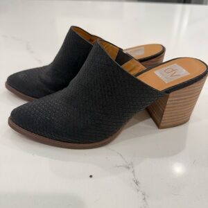 DV by dolce vita tendle block heeled mule size 7
